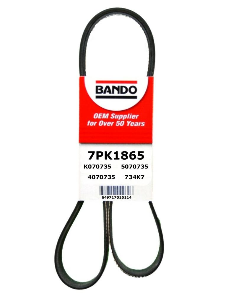 BMW Land Rover Serpentine Belt 7PK1865 – Bando