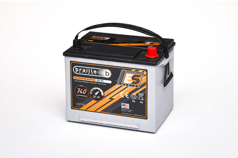 Braille Battery 35/85 Endurance AGM Battery 740 CCA - B35-85