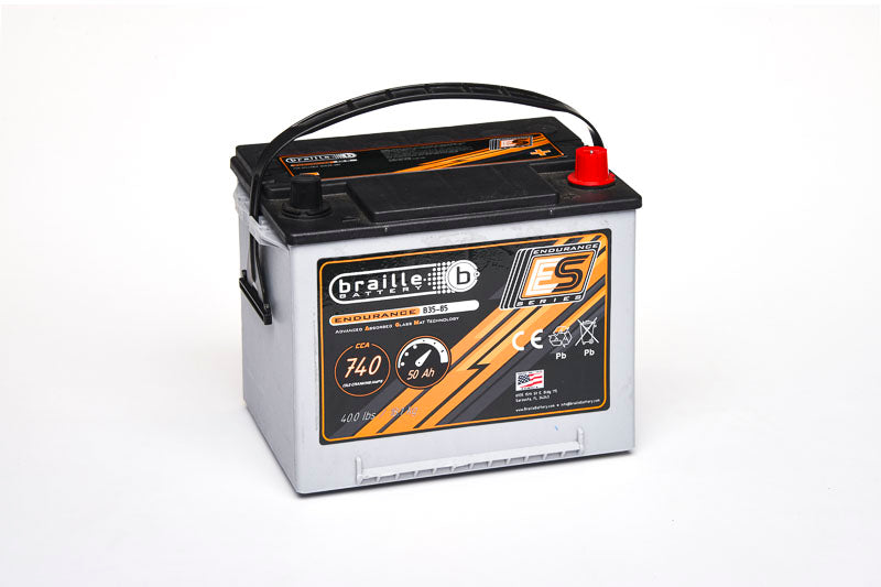 Braille Battery 35/85 Endurance AGM Battery 740 CCA - B35-85