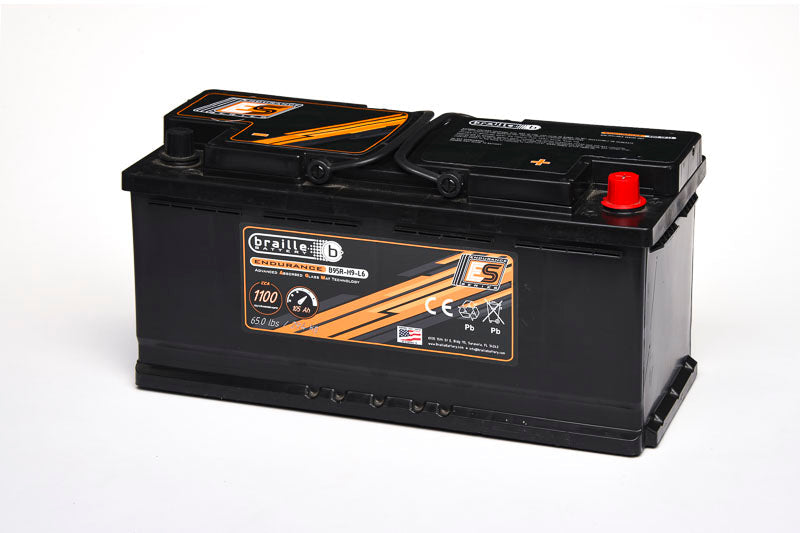 Braille Battery 95R-H7-L4 Endurance AGM Battery 1100 CCA - B95R-H9-L6