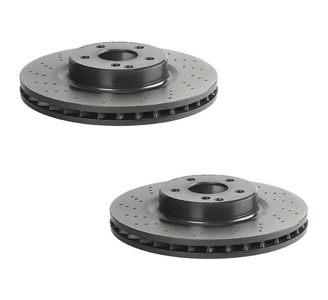 Mercedes Brakes Kit – Brembo Pads and Rotors Front (330mm) (Ceramic) 005420952041 – Brembo 1541387KIT