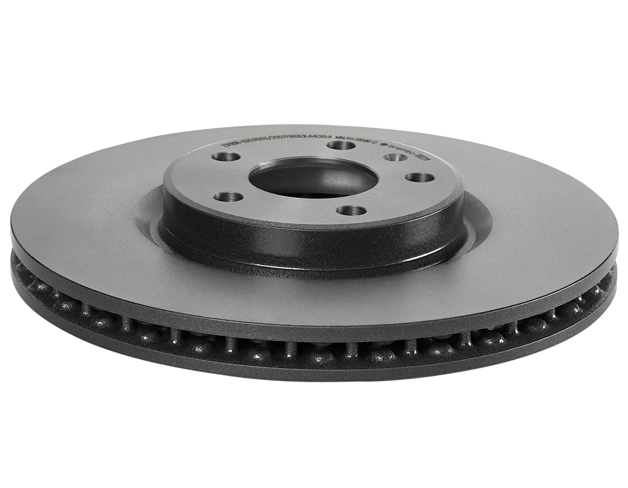 Audi Brake Kit – Pads and Rotors Front (320mm) (Ceramic) 8R0698151T – Brembo 1535176KIT