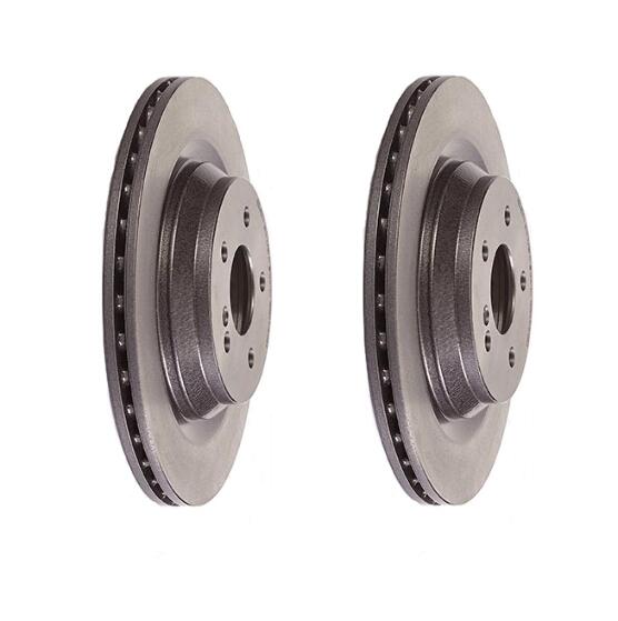 Brembo Brakes Kit – Pads and Rotors Rear (320mm) (Low-Met)