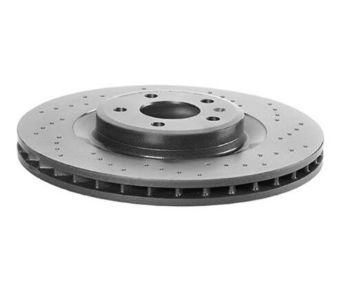 Brembo Brake Pads and Rotors Kit – Front (345mm) (Xtra) (Low-Met)