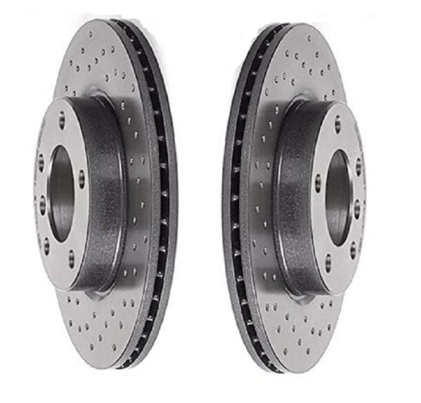 Brembo Brake Pads and Rotors Kit – Front (286mm) (Xtra) (Low-Met)