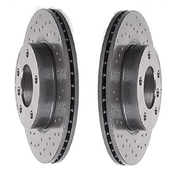 Brembo Brake Pads and Rotors Kit – Front (286mm) (Xtra) (Low-Met)