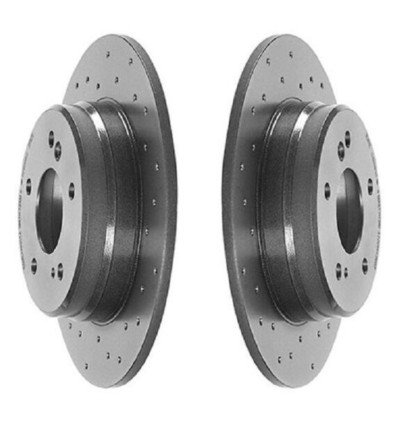 Brembo Brakes Kit – Pads and Rotors Rear (278mm) (Xtra) (Low-Met)