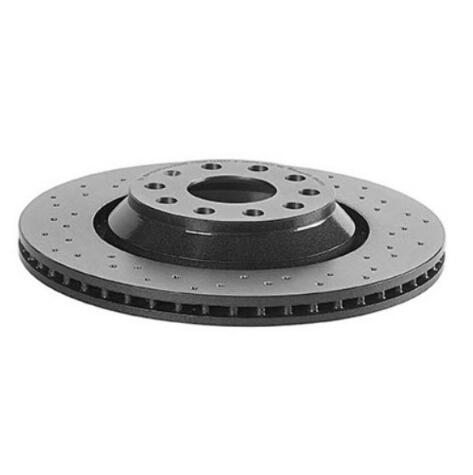 Audi VW Brakes Kit – Pads and Rotors Rear (310mm) (Xtra) (Low-Met) 8E0698451J – Brembo 1564434KIT