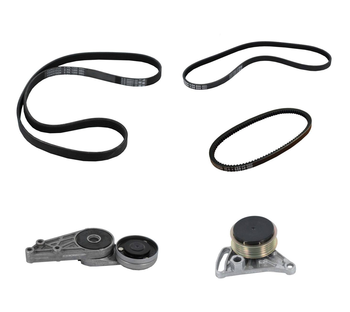 Audi VW Accessory Drive Belt Kit ADK0007P – Contitech