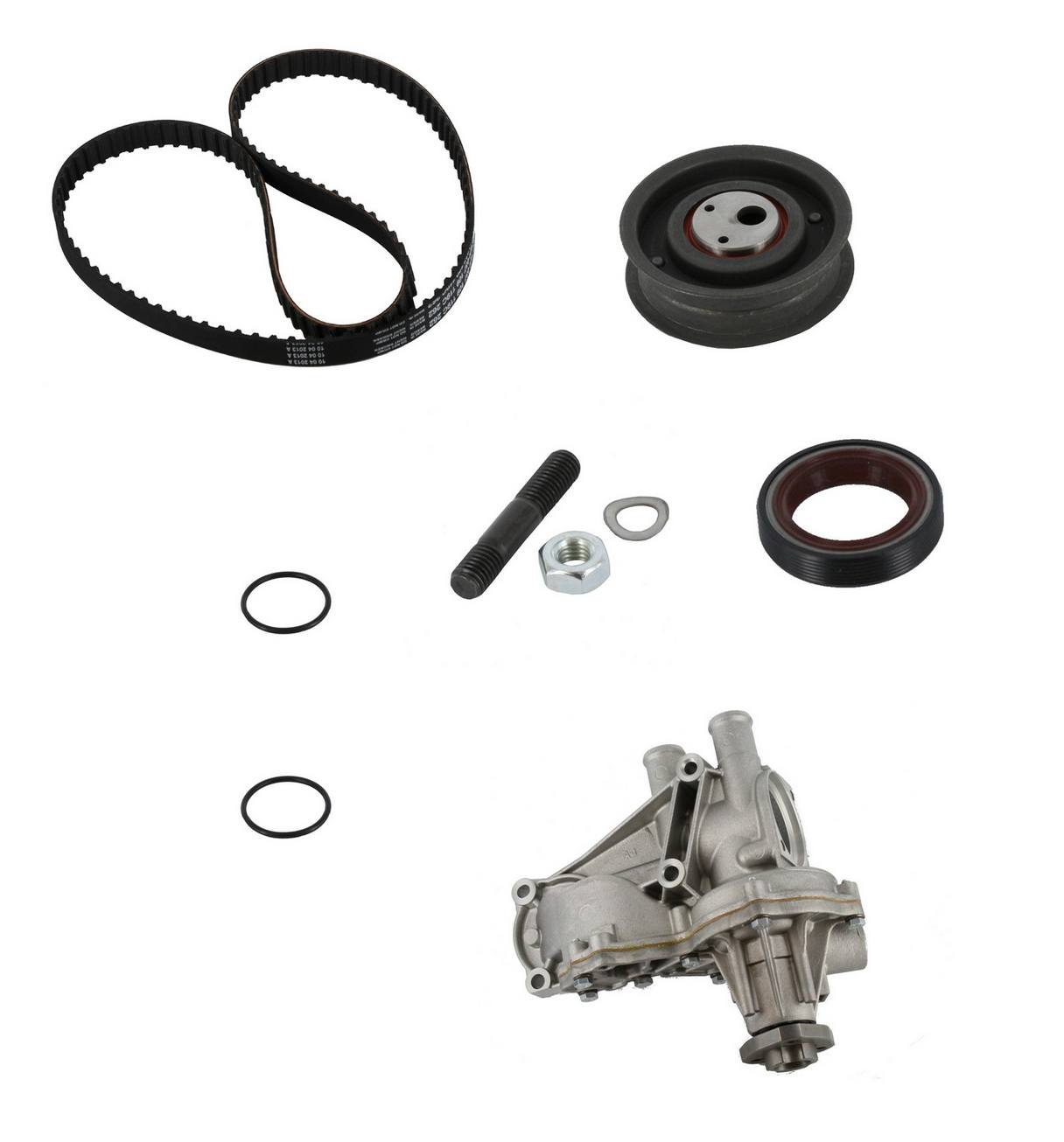 VW Engine Timing Belt Kit with Water Pump PP262LK1-WH – Contitech