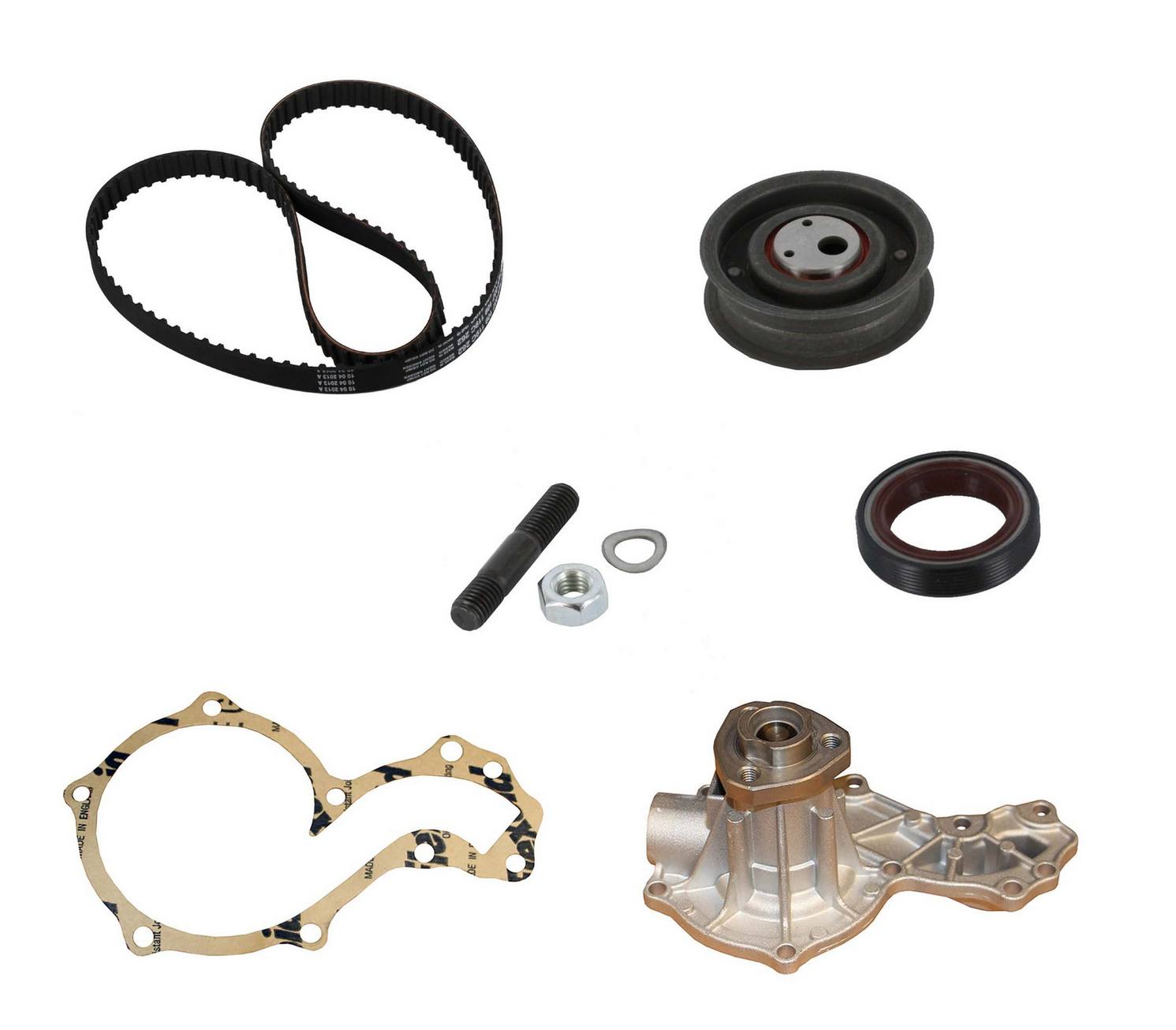 VW Engine Timing Belt Kit with Water Pump PP262LK1 – Contitech