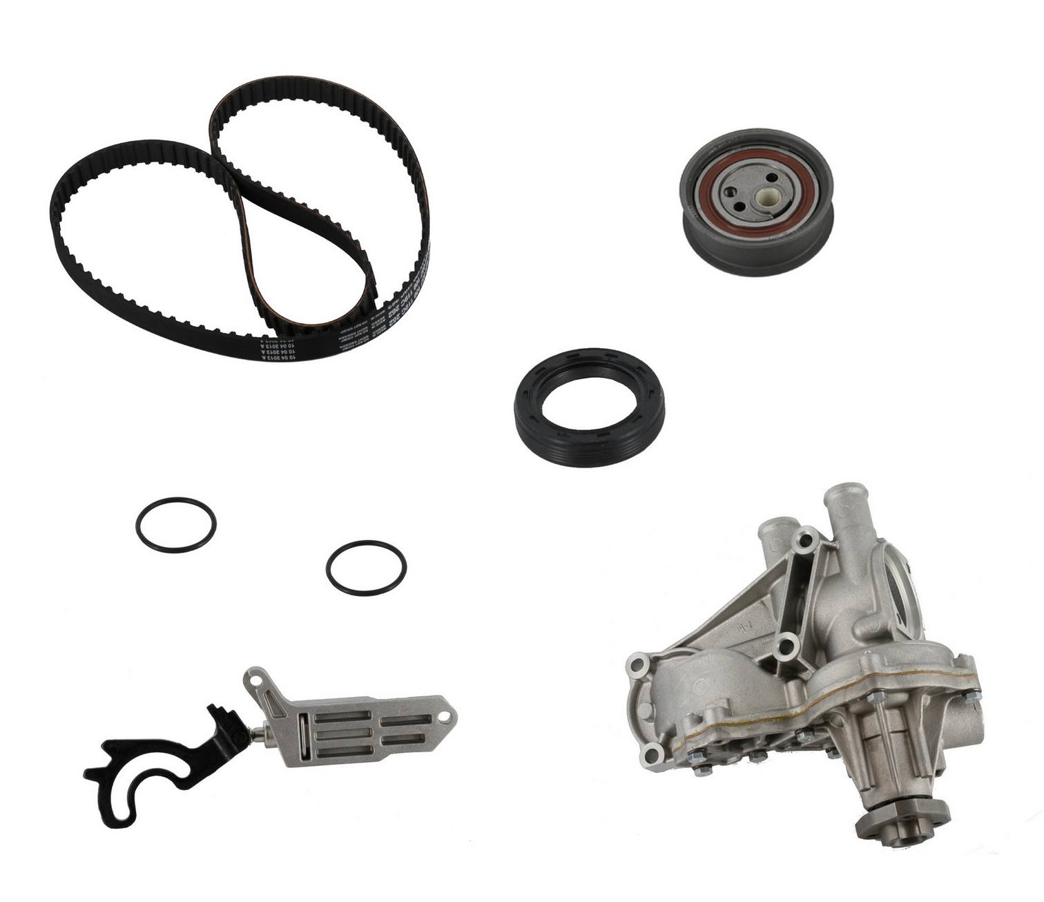 VW Engine Timing Belt Kit with Water Pump PP262LK3-WH – Contitech