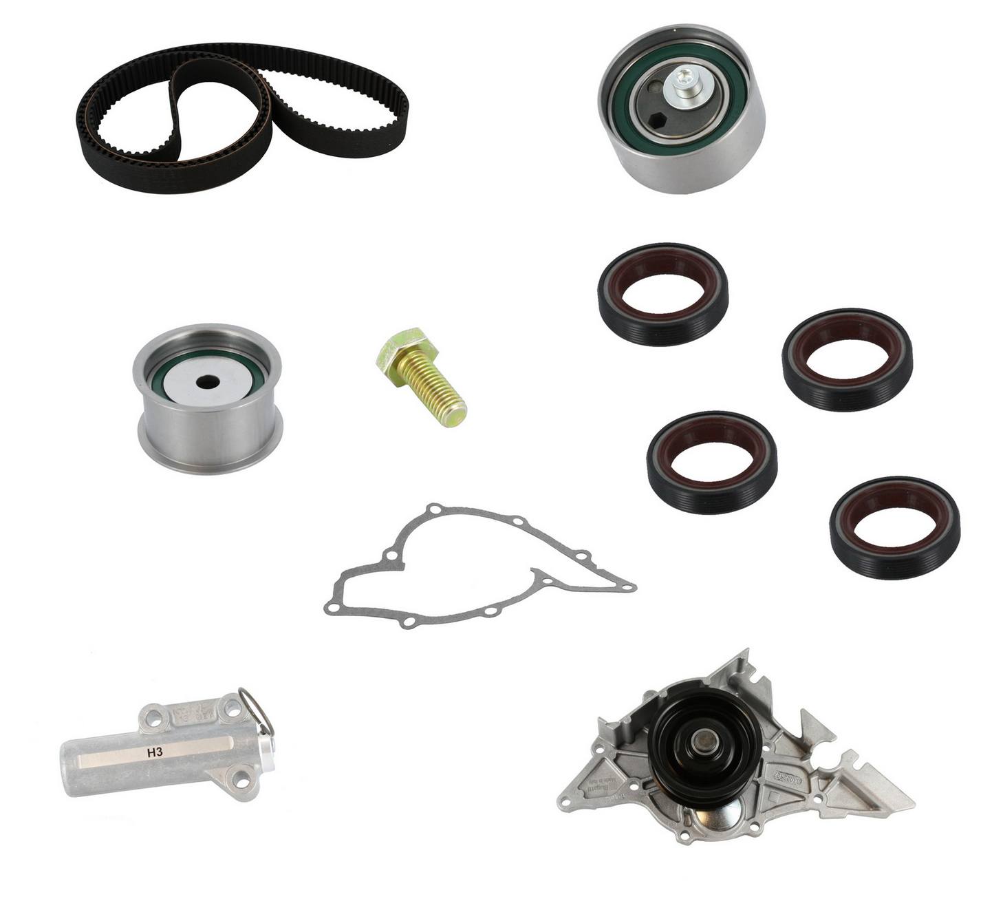 Engine Timing Belt Kit with Water Pump (With Tensioner)