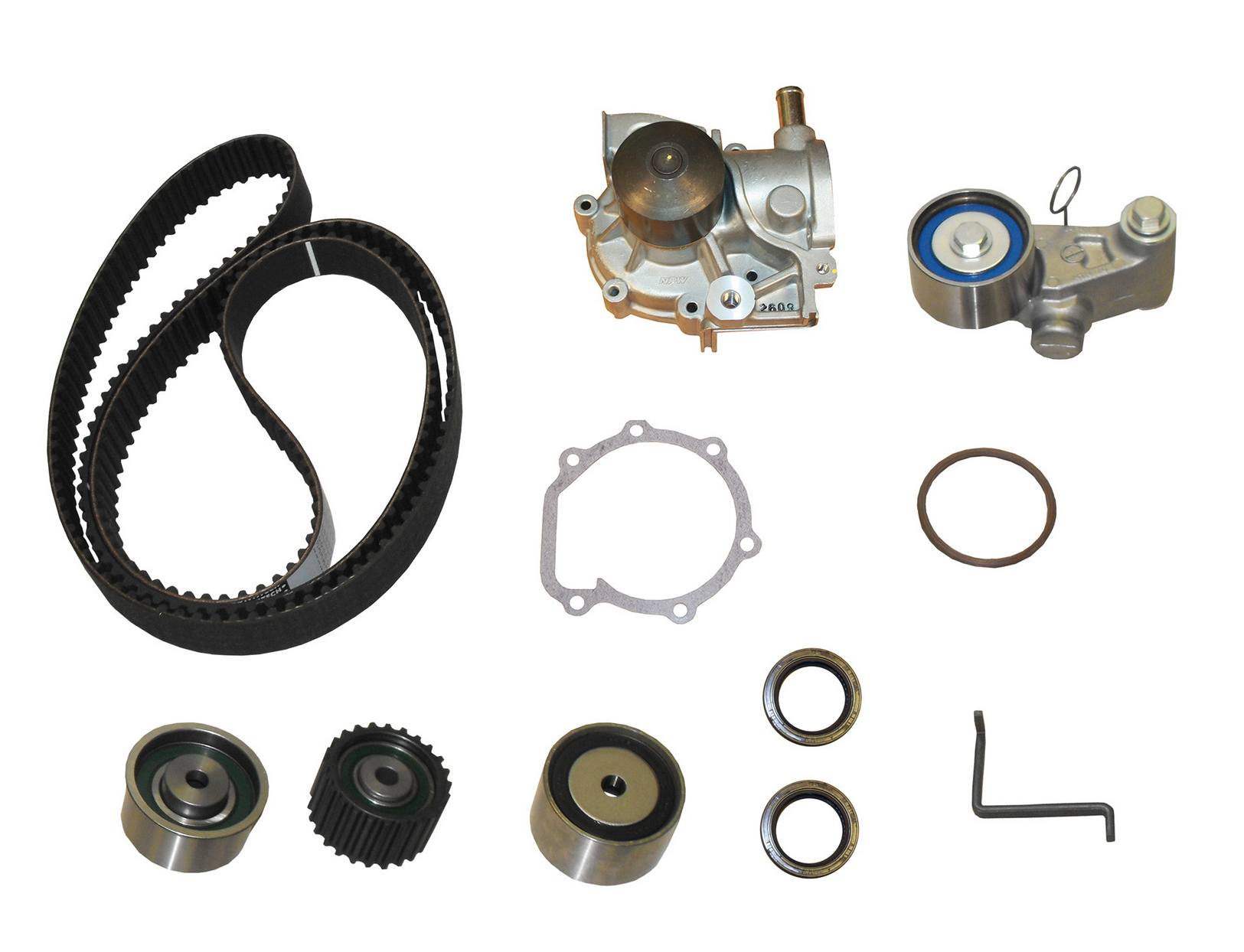 Engine Timing Belt Kit with Water Pump (With Tensioner)