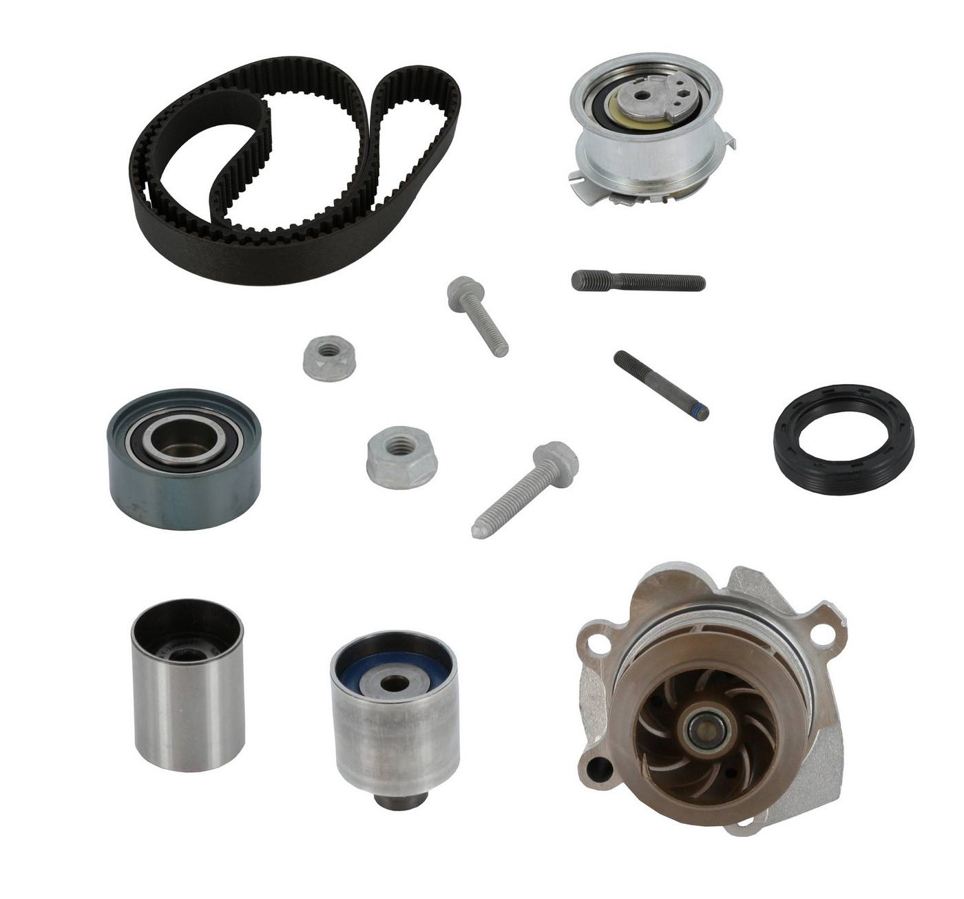 VW Engine Timing Belt Kit with Water Pump PP342LK2 – Contitech