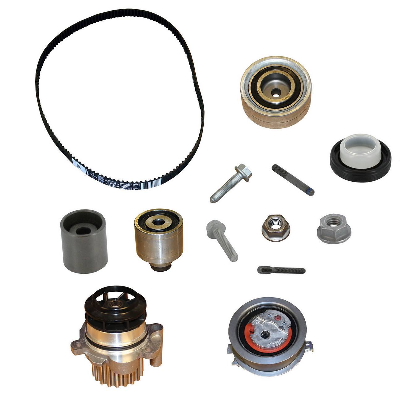 VW Engine Timing Belt Kit with Water Pump PP346LK1 – Contitech