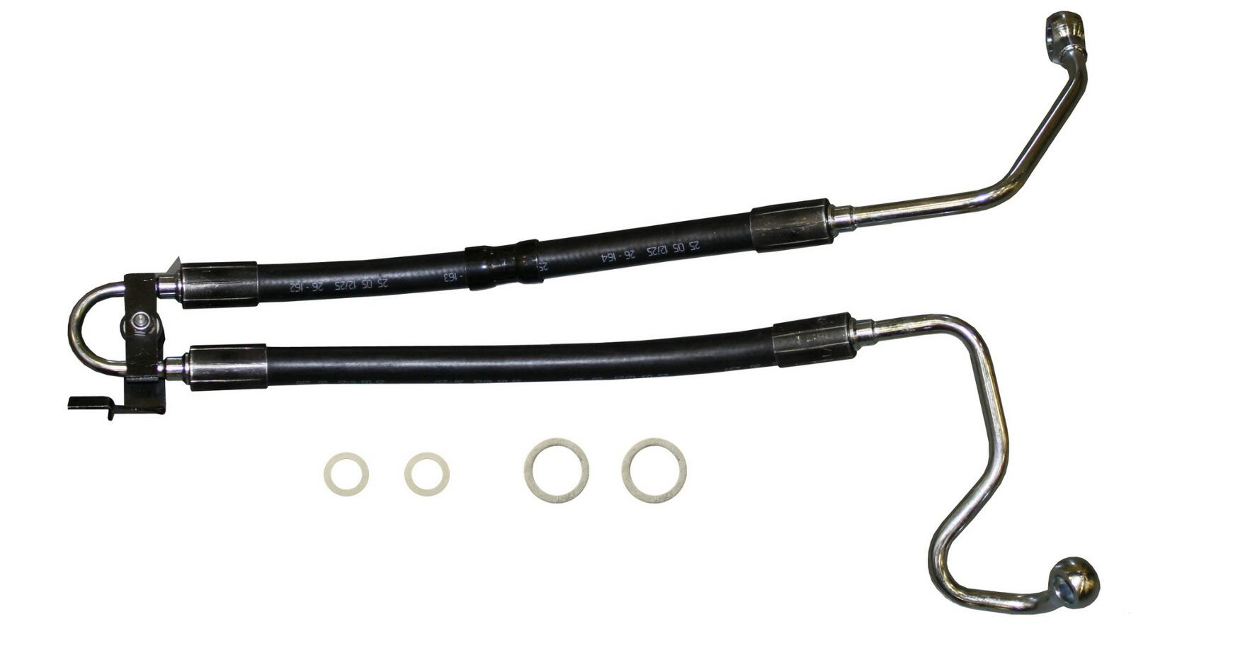 Power Steering Pressure Line Hose Assembly – Pump To Rack (With Hardware)