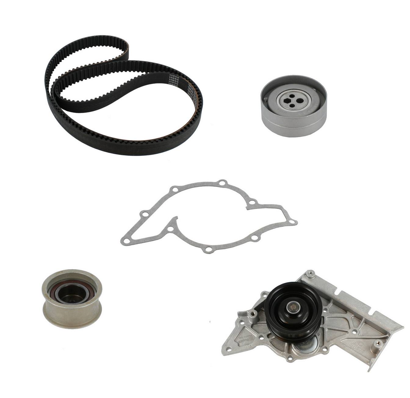 Audi Engine Timing Belt Kit with Water Pump TB218LK1-MI – Contitech