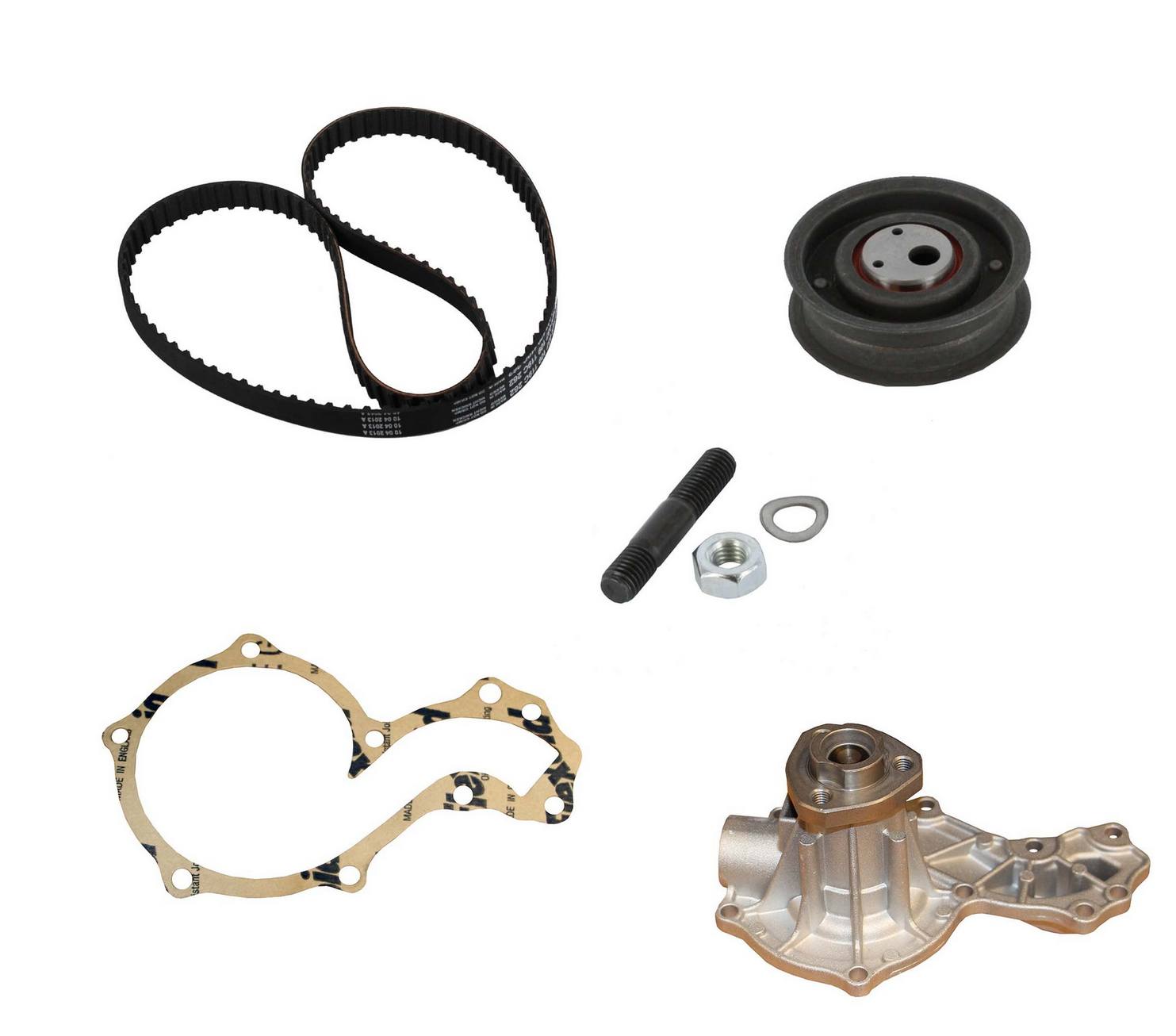 VW Engine Timing Belt Kit with Water Pump TB262LK1 – Contitech