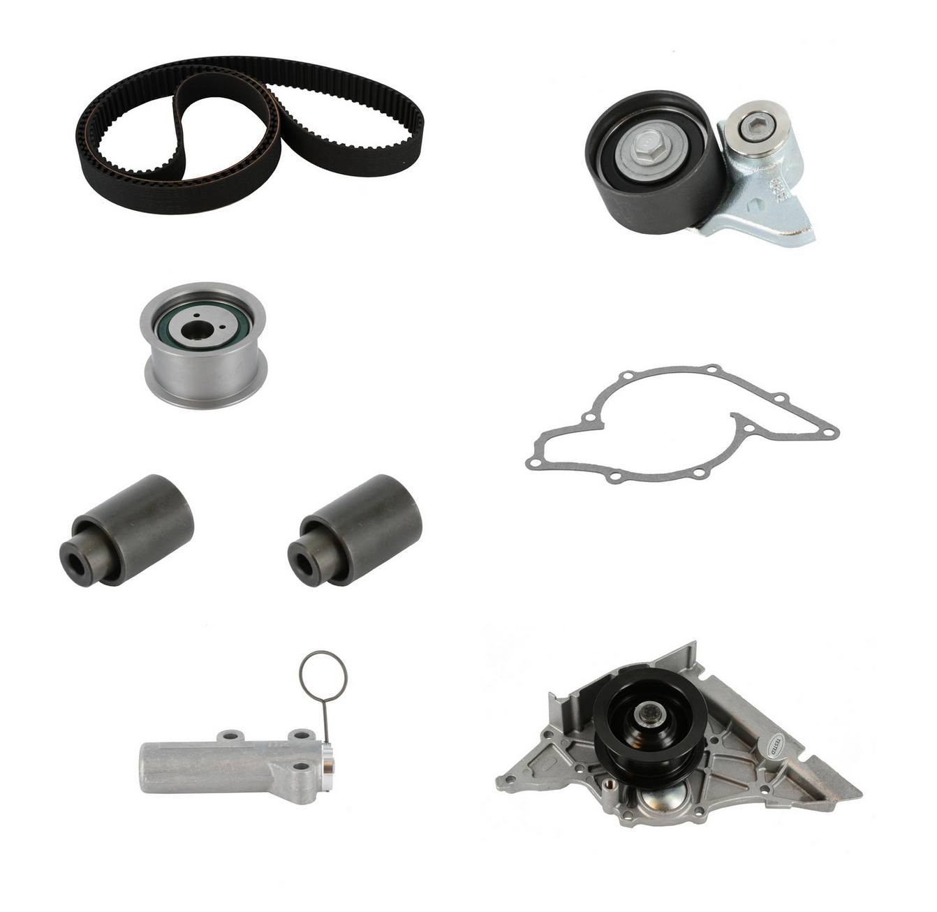 Audi Engine Timing Belt Kit with Water Pump TB297LK4 – Contitech