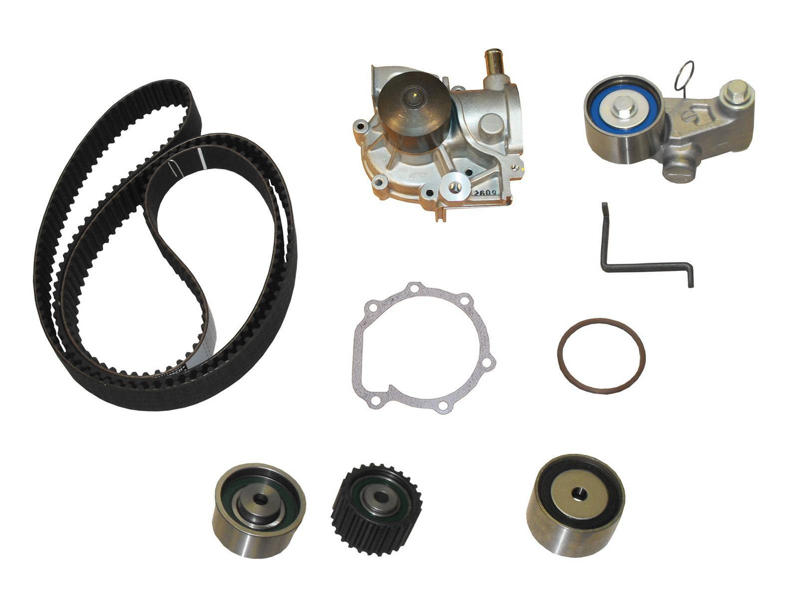 Engine Timing Belt Kit with Water Pump (With Tensioner)