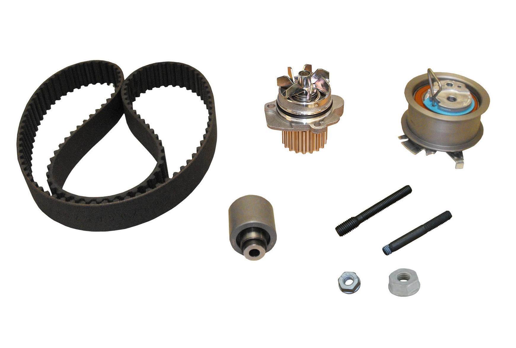 Engine Timing Belt Kit with Water Pump (With Metal Impeller)