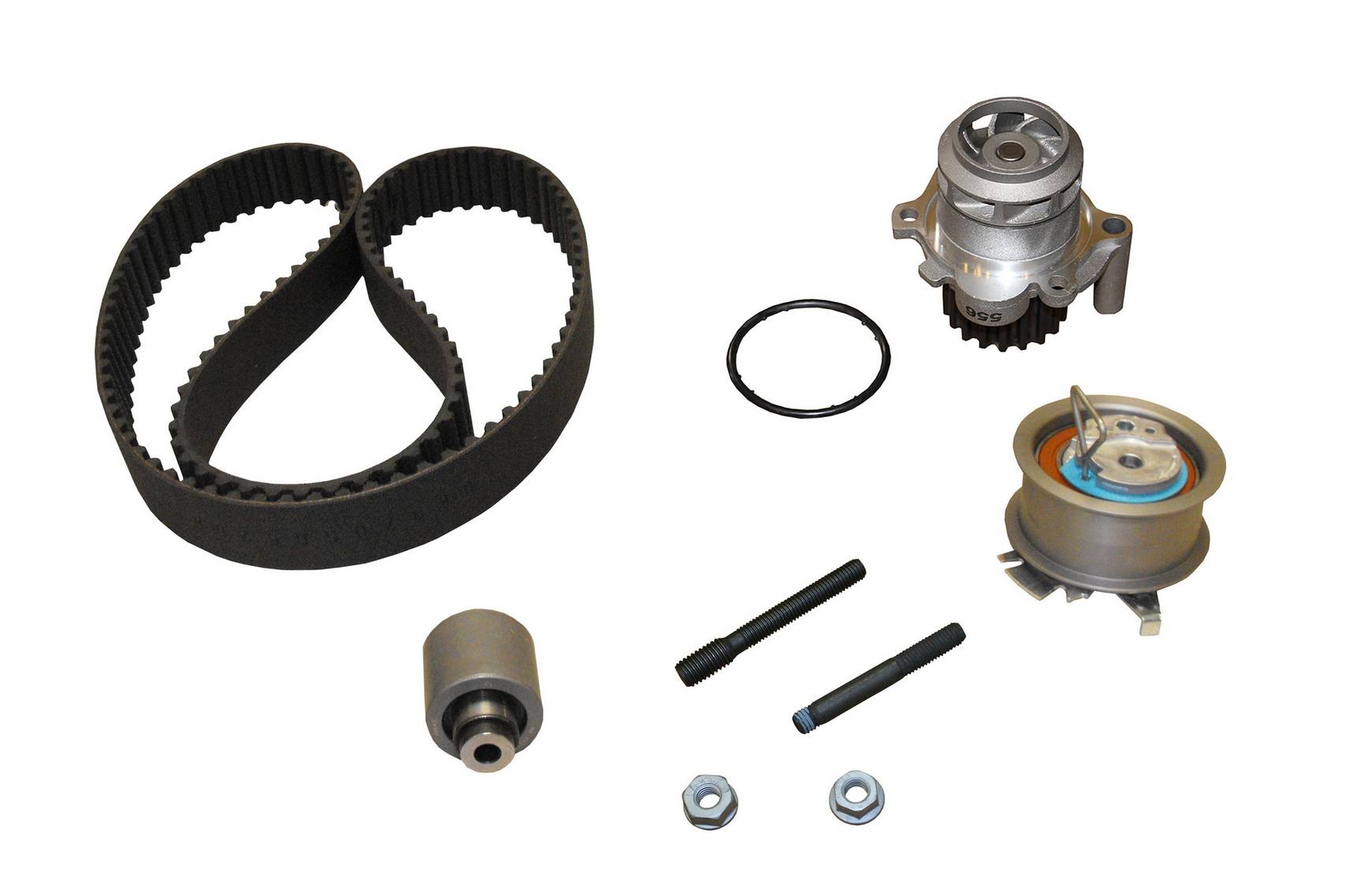 Engine Timing Belt Kit with Water Pump (With Metal Impeller)