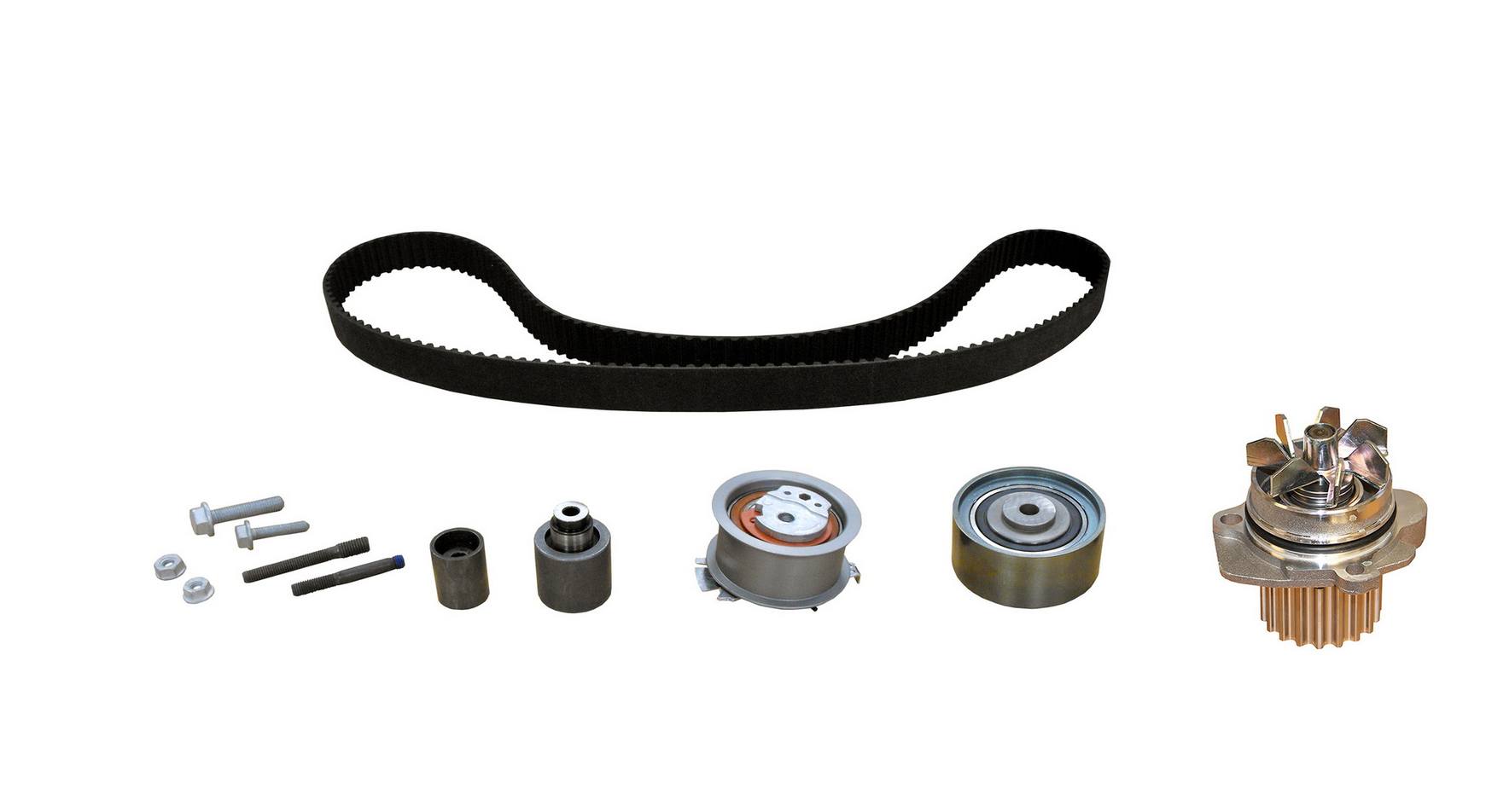 Engine Timing Belt Kit with Water Pump (With Metal Impeller)