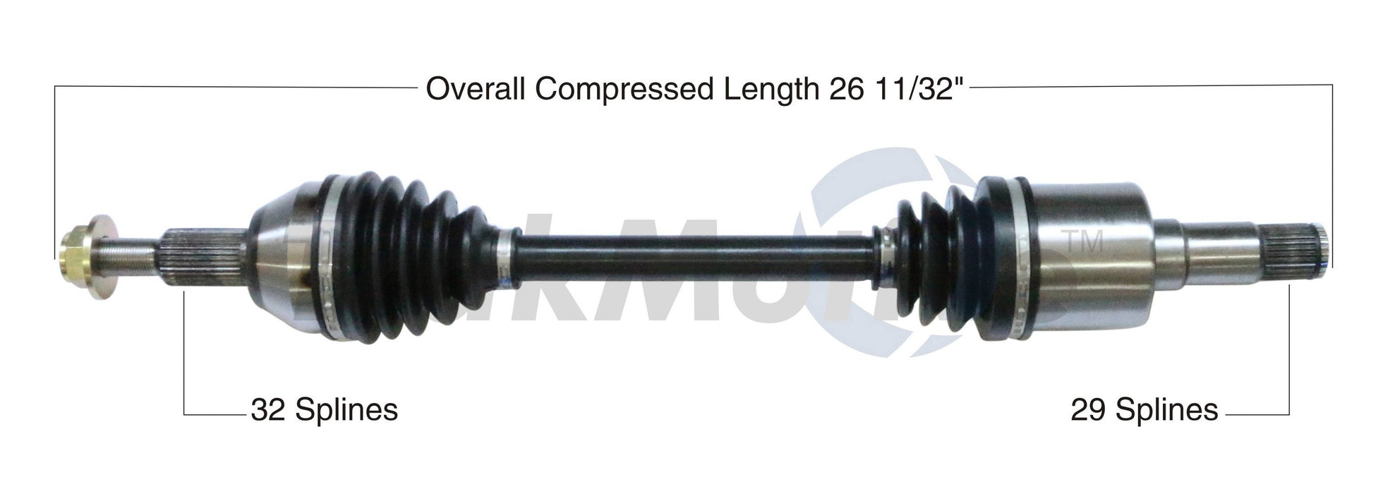 CV Axle Shaft – Front Driver Side