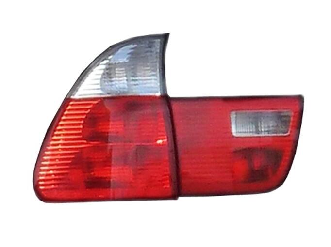 Tail Light Assembly – Driver Side (Inner and Outer) (LED) (White Turn Signal)