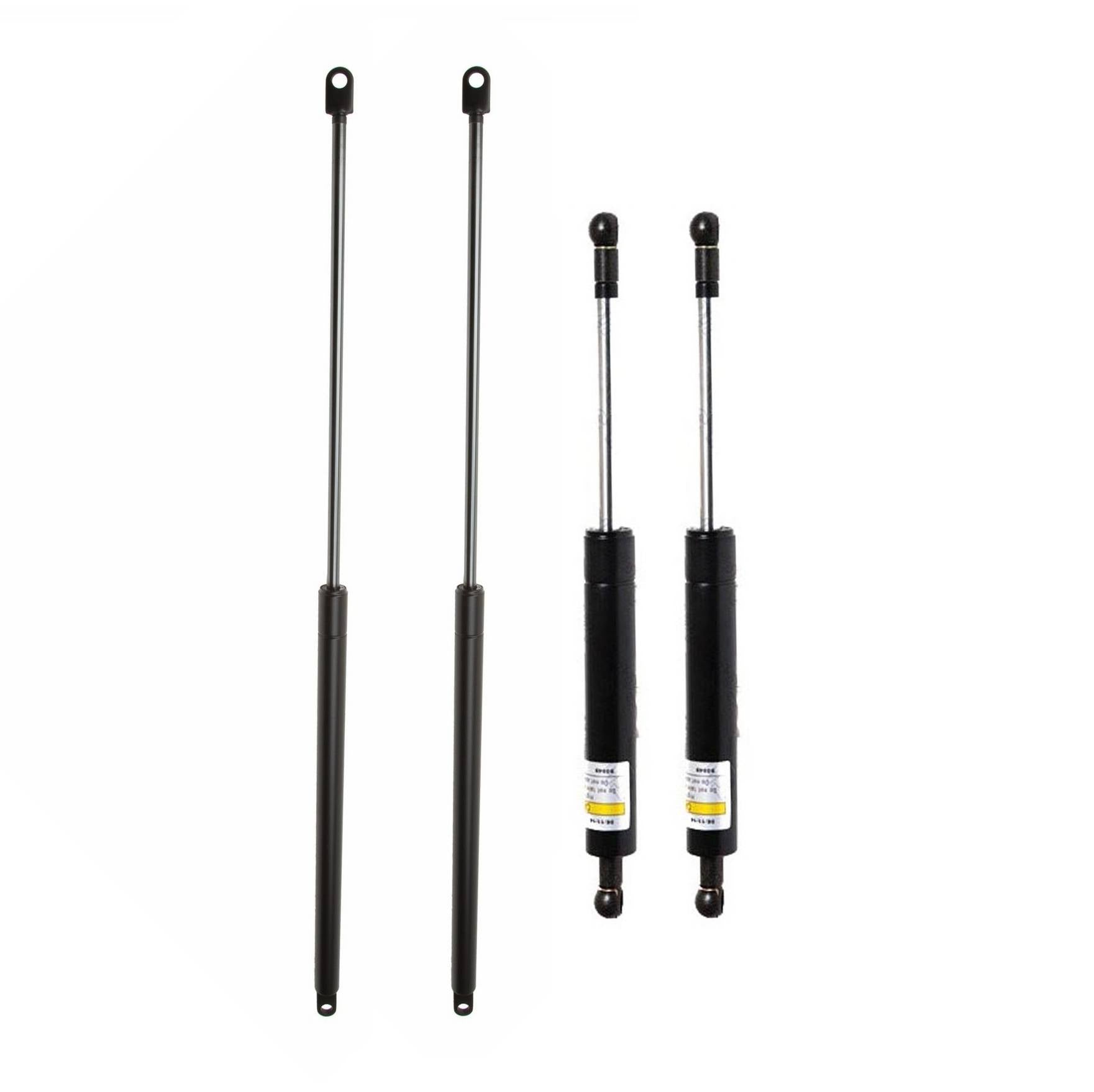 Hatch and Hood Lift Support Kit – Front and Rear (without Rear Spoiler)