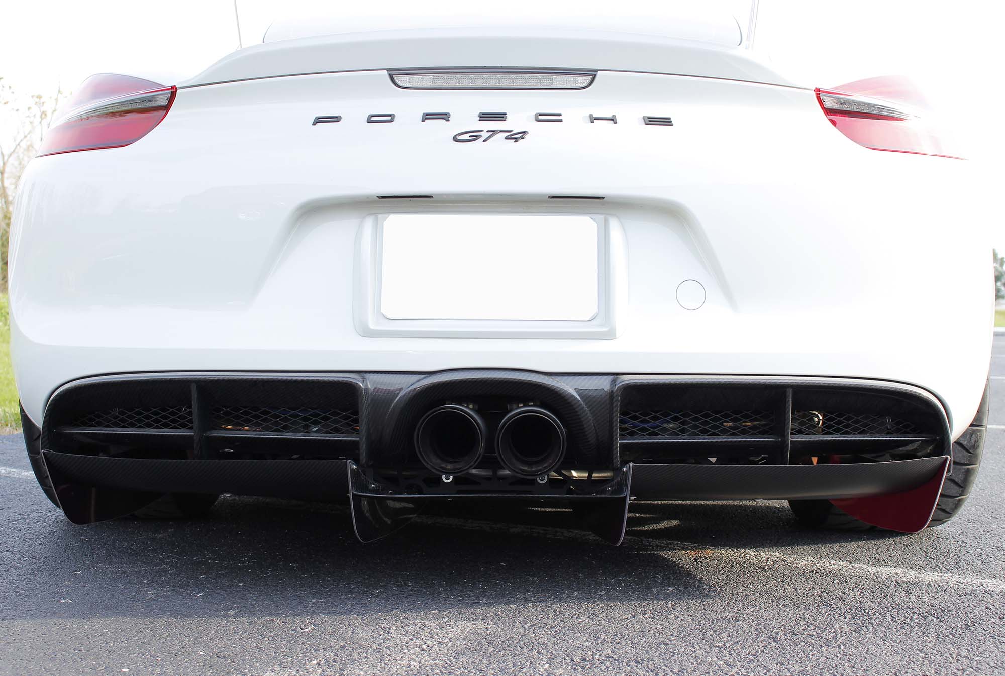 Rear Diffuser Kit - Porsche 981 Cayman