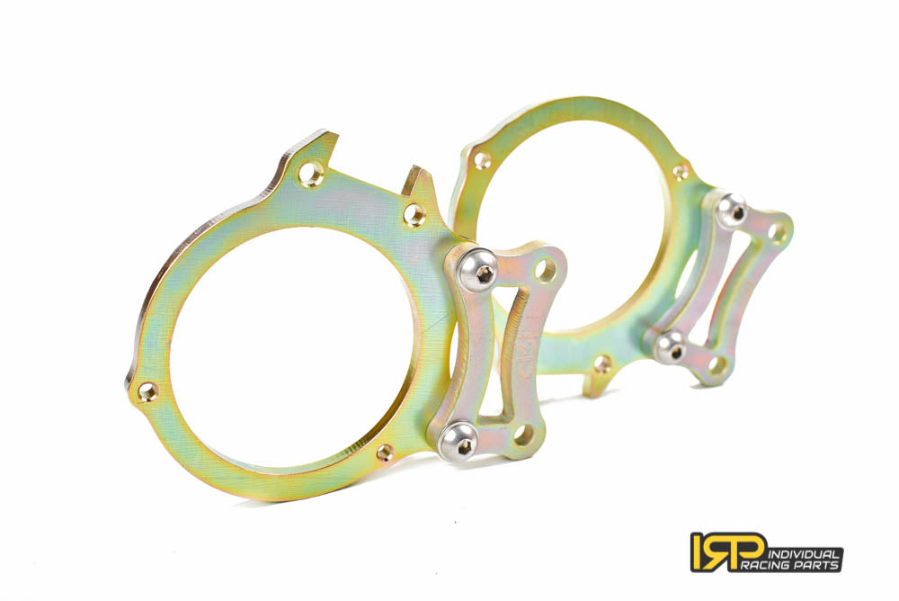 IRP - Rear second caliper bracket (adapter) (not BMW E46 M3, rear calipers BMW E39) (IRPRSCA-46)