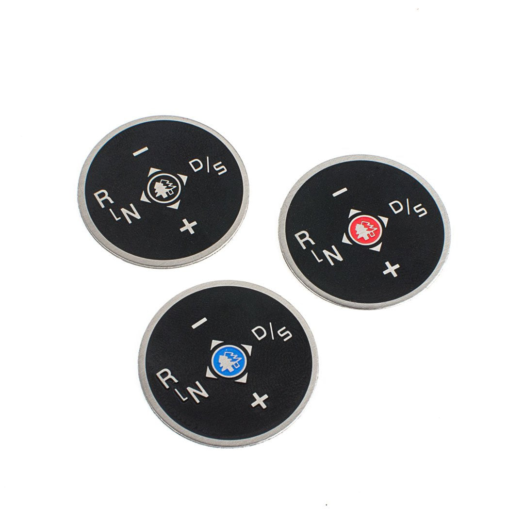 BFI DCT Shift Pattern Plaque - Shift Coin for BMW DCT shift knobs