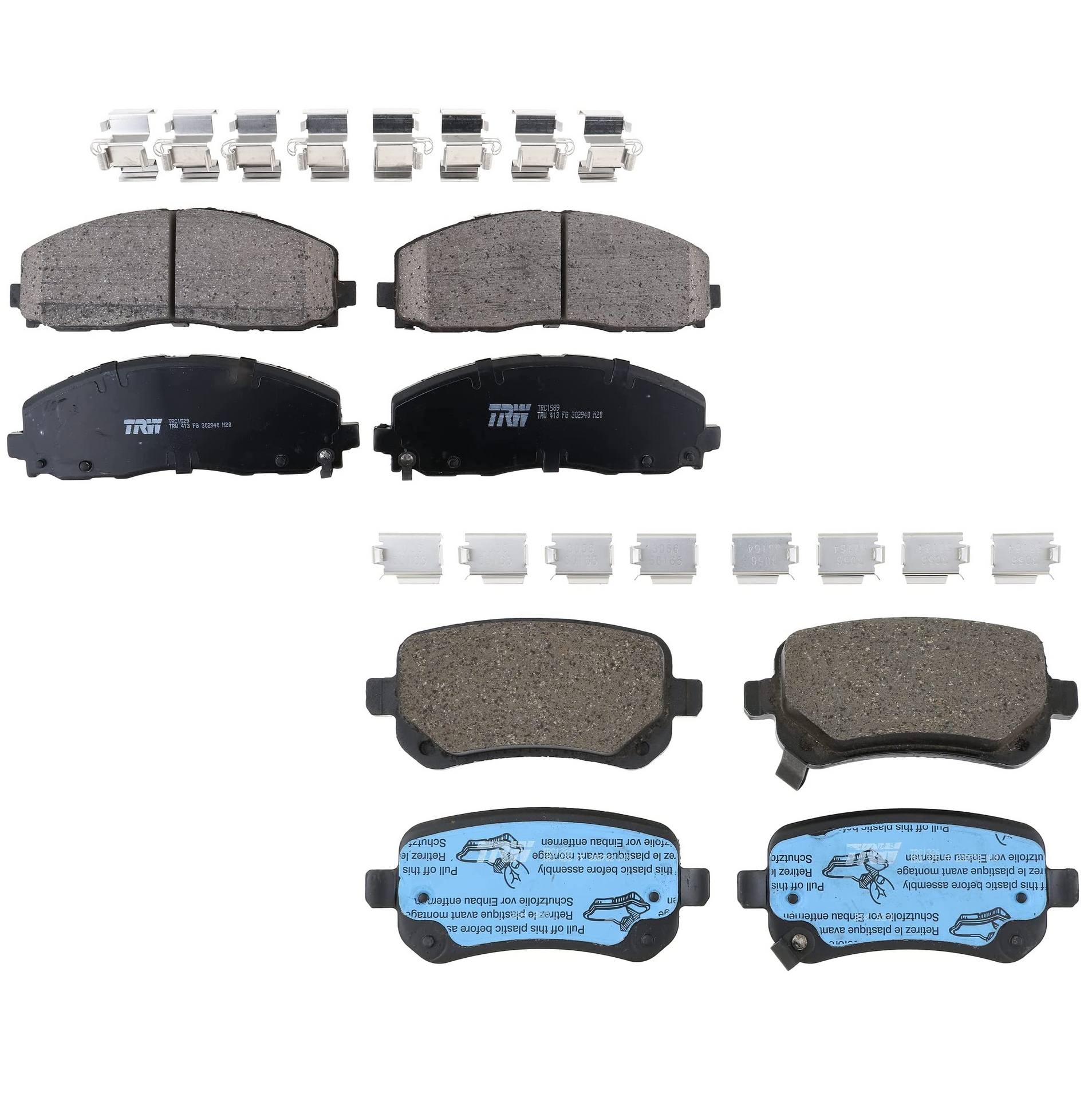 Disc Brake Pad Kit – Front and Rear