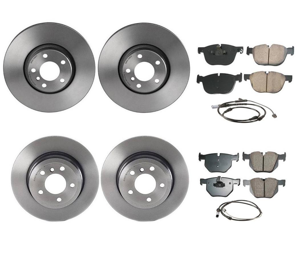 Disc Brake Pad and Rotor Kit – Front and Rear