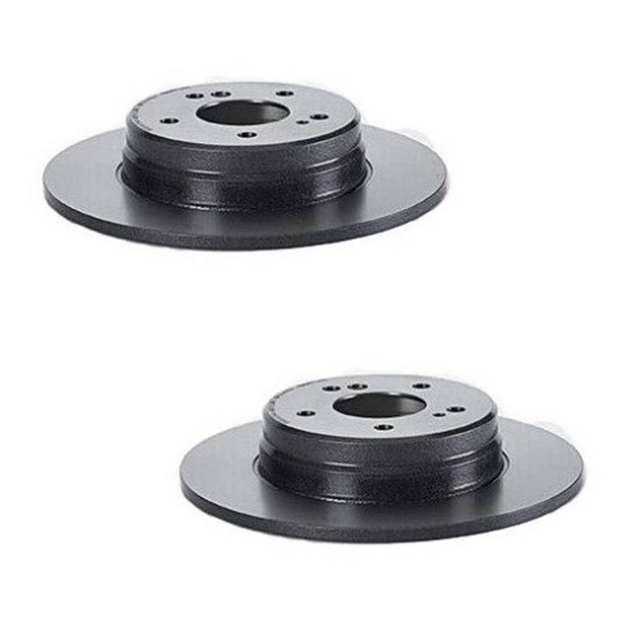 Mercedes-Benz Disc Brake Pad and Rotor Kit – Front and Rear (300mm) (290mm) (Ceramic) (EURO) 2034210512