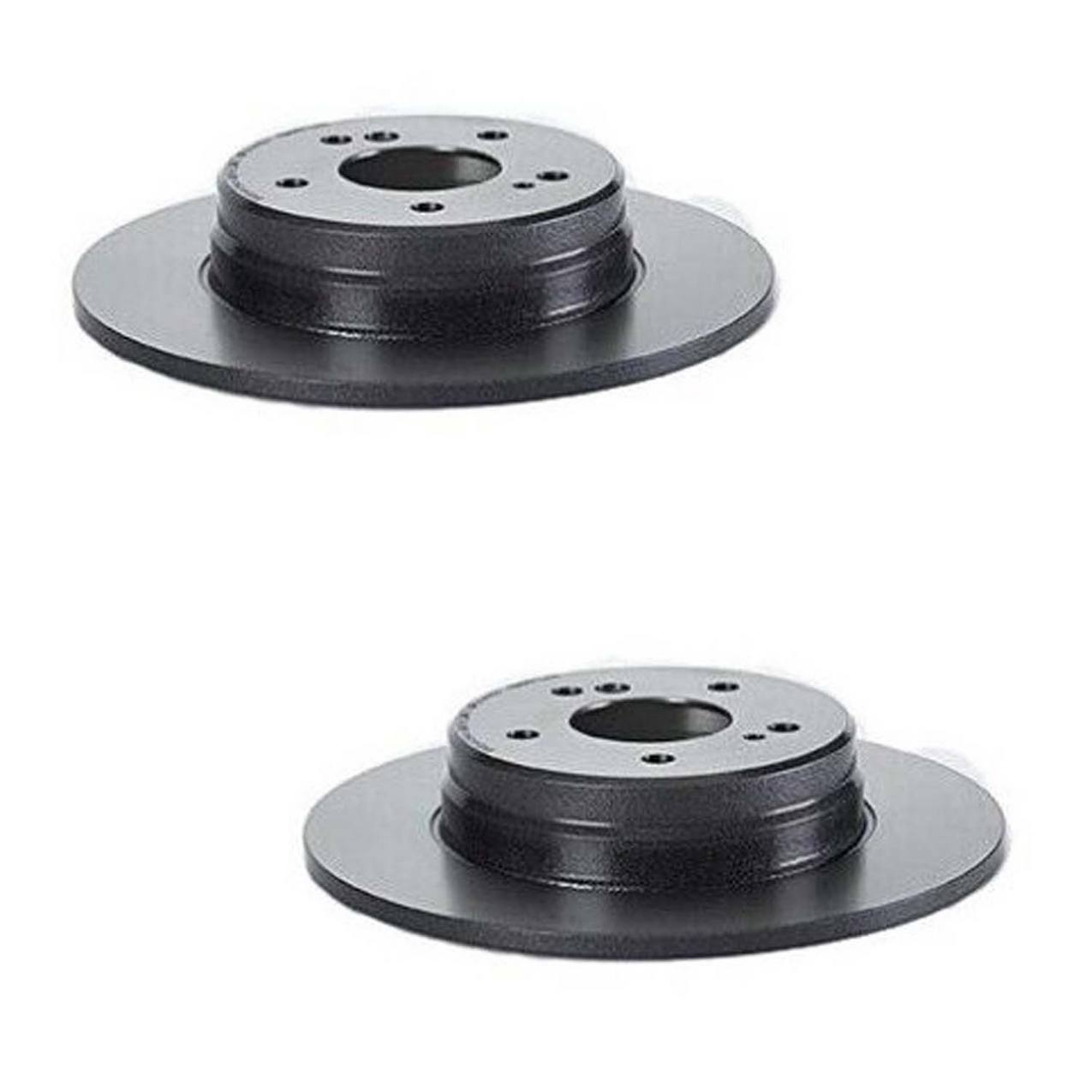 Mercedes-Benz Disc Brake Pad and Rotor Kit – Front and Rear (300mm) (290mm) (Ceramic) (EURO) 2034210312