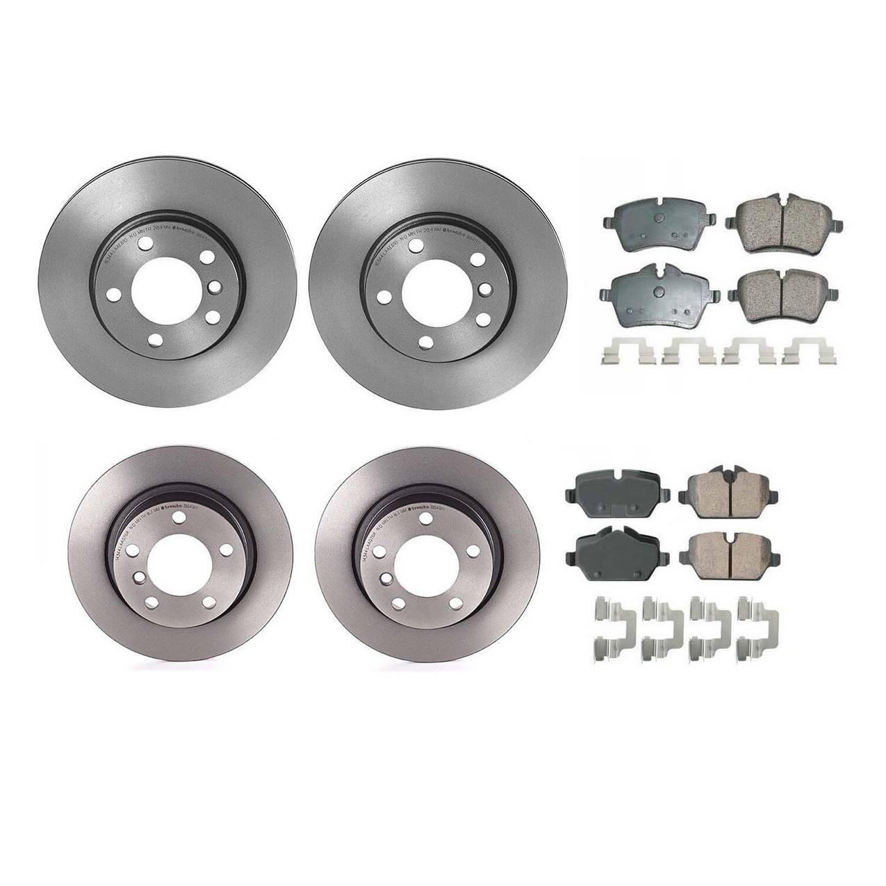 Mini Disc Brake Pad and Rotor Kit – Front and Rear (294mm) (280mm) (Ceramic) (EURO) 34119811537