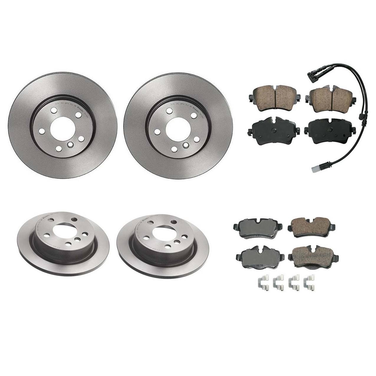 Mini Disc Brake Pad and Rotor Kit – Front and Rear (294mm) (259mm) (Ceramic) (EURO) 34116866297