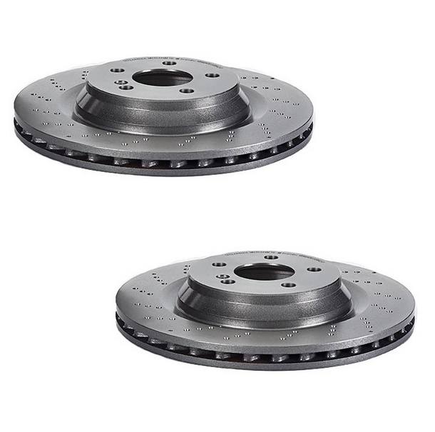 Mercedes-Benz Disc Brake Pad and Rotor Kit – Front and Rear (380mm/330mm) (Ceramic) (EURO) 2304210912