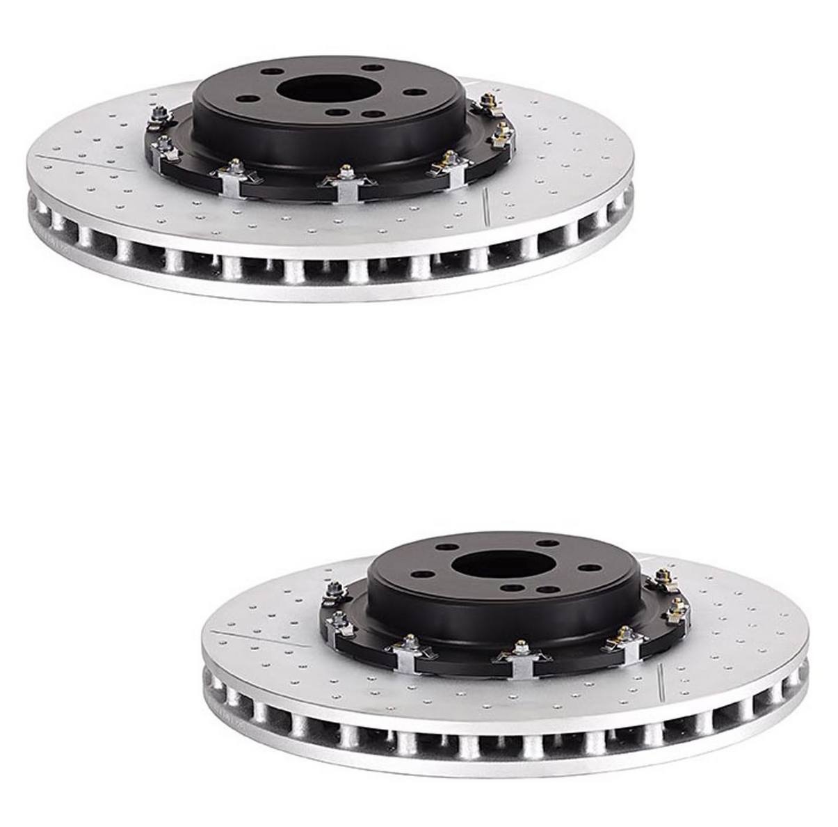 Mercedes-Benz Disc Brake Pad and Rotor Kit – Front and Rear (390mm/348mm) (Ceramic) (EURO) 2204212612