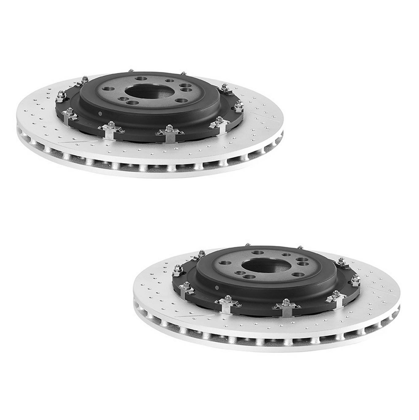 Mercedes-Benz Disc Brake Pad and Rotor Kit – Front and Rear (390mm/360mm) (Ceramic) (EURO) 2304211212