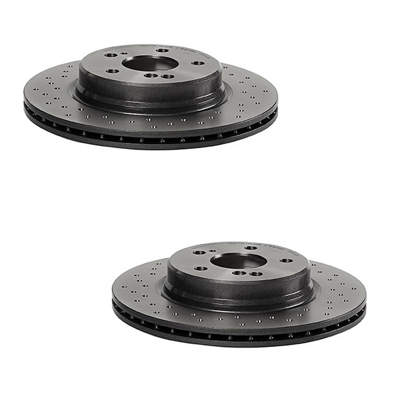 Mercedes-Benz Disc Brake Pad and Rotor Kit – Front and Rear (334mm/300mm) (Ceramic) (EURO) 129421231264