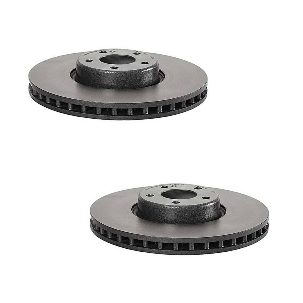 Mercedes-Benz Disc Brake Pad and Rotor Kit – Front and Rear (342mm/320mm) (Ceramic) (EURO) 0004212812