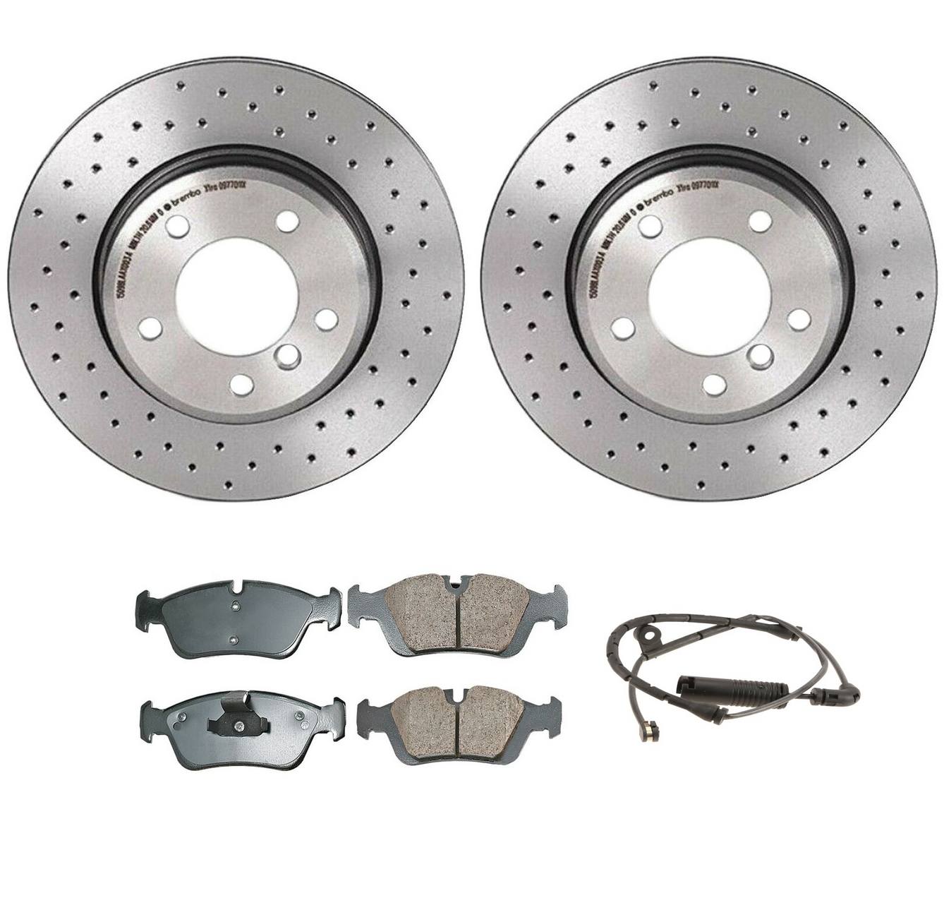 Disc Brake Pad and Rotor Kit – Front (Xtra) (Ceramic) (EURO)