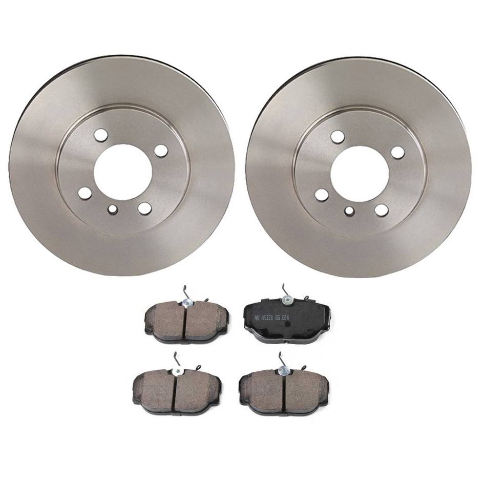 BMW Disc Brake Pad and Rotor Kit – Front (260mm) (Ceramic) (EURO) 34116752352