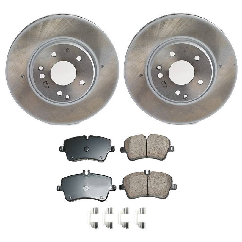 Mercedes-Benz Disc Brake Pad and Rotor Kit – Front (300mm) (Ceramic) (EURO) 2034210512