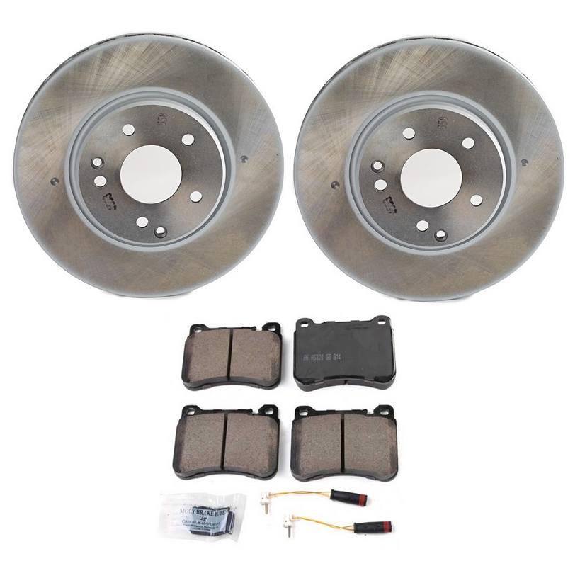 Mercedes-Benz Disc Brake Pad and Rotor Kit – Front (300mm) (Ceramic) (EURO) 2034210512