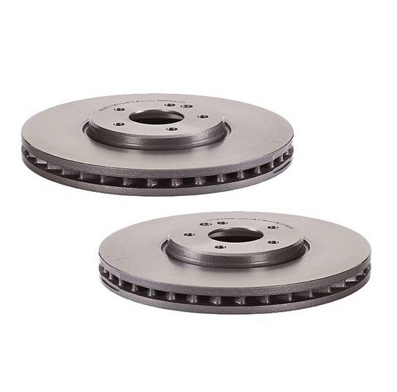 Mercedes-Benz Disc Brake Pad and Rotor Kit – Front (330mm) (Ceramic) (EURO) 5135475AA